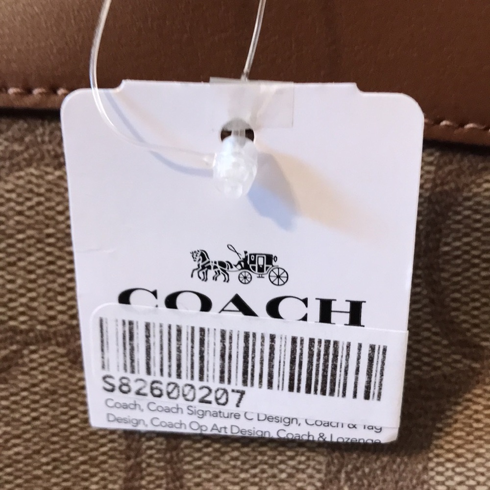 Coach F26139 Mini Brooke CarryAll Signature Coated Canvas Leather Purse - NWT - Picture 15 of 16